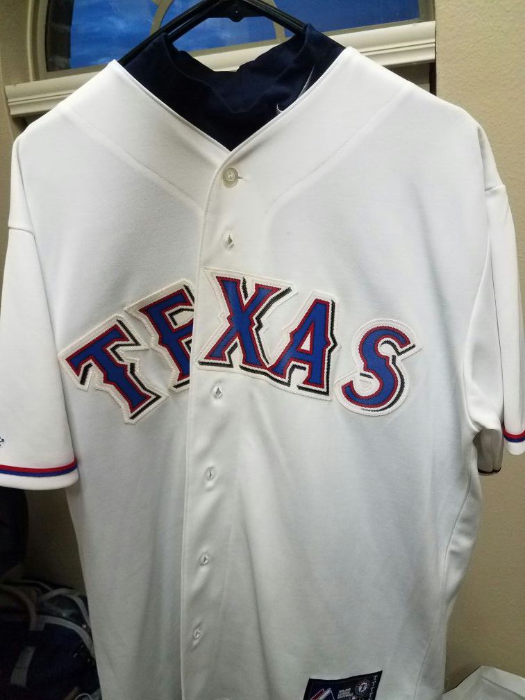 Brand new authentic Ian Kinsler Texas Ranger game jersey perfect