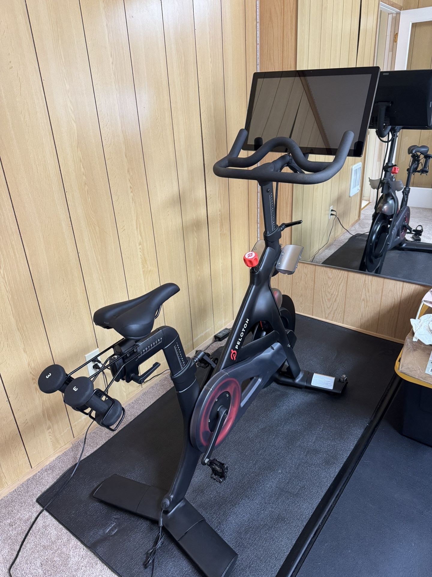 Peloton Bike: Including 3Lb Weights, Shoes & May