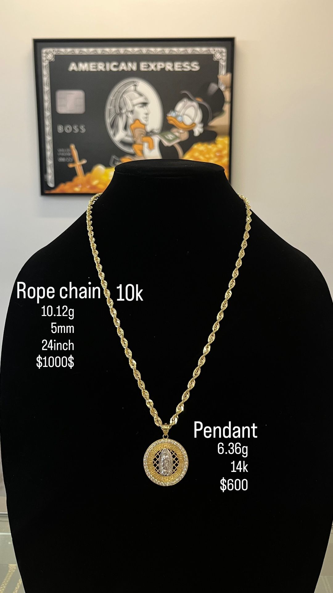 Gold Rope Chain 