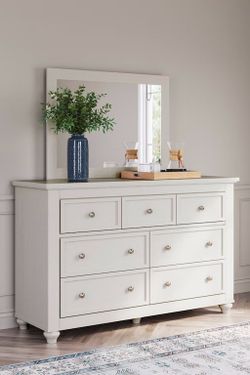 Grantoni Seven Draw Dresser/Mirror