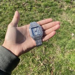 Iced Out London Style Watch