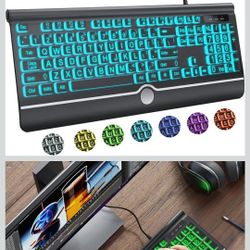 Large Print Backlit Computer Keyboard $15