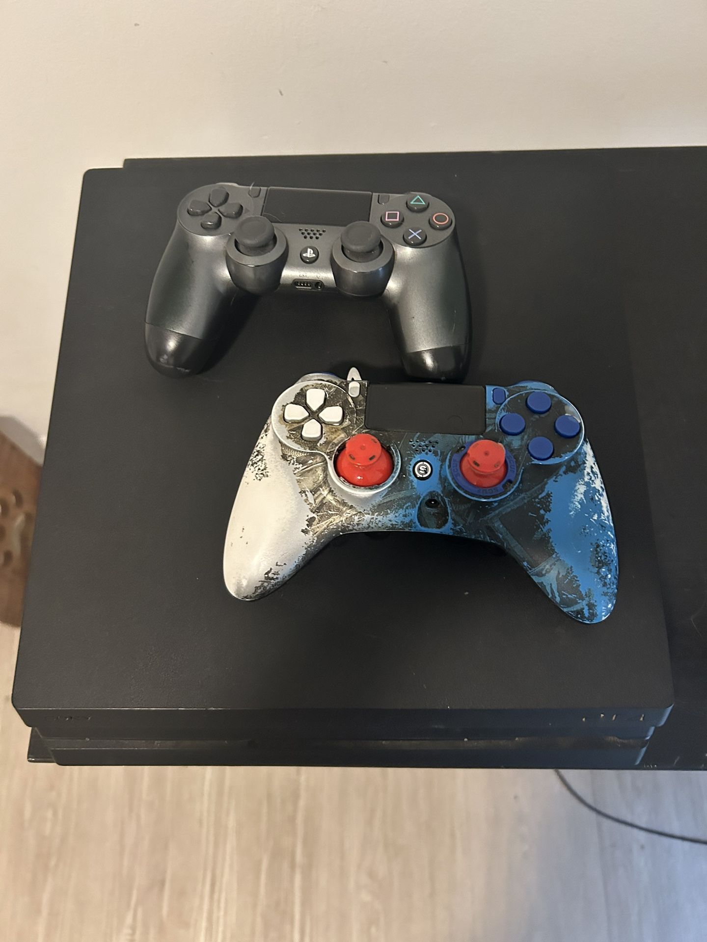 PS4 Pro And Scuff Controller
