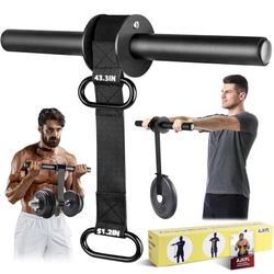 Forearm Strengthener and Wrist Roller, Ultra-Strong Nylon Webbing Wrist & Forearm Blaster with Quick Locking Mechanism, Durable Anti-Slip Grip Handles