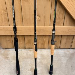 FISHING RODS DOBYNS AND SIXTH SENSE