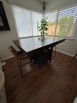 Counter-Height Dining Set – Table & 4 Chairs – $125
