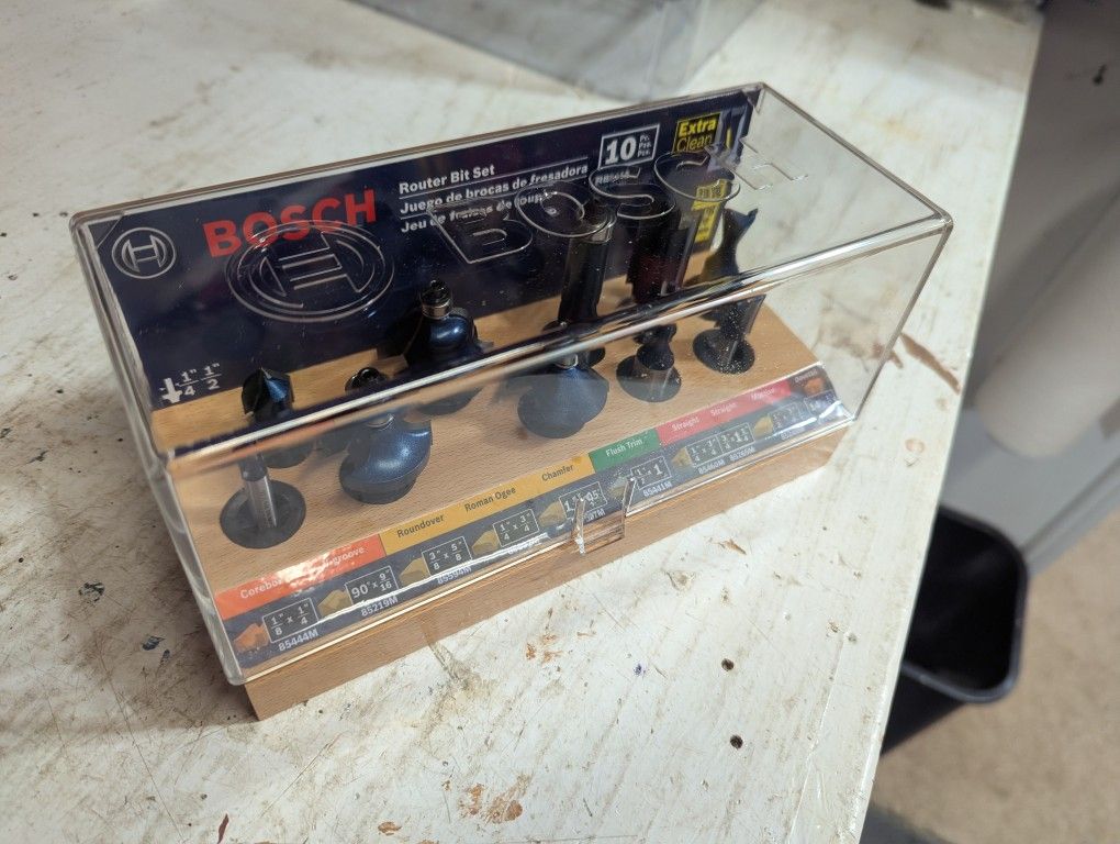 Bosch Router Bit Set