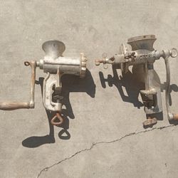 Vintage Handpower Meat Grinder 