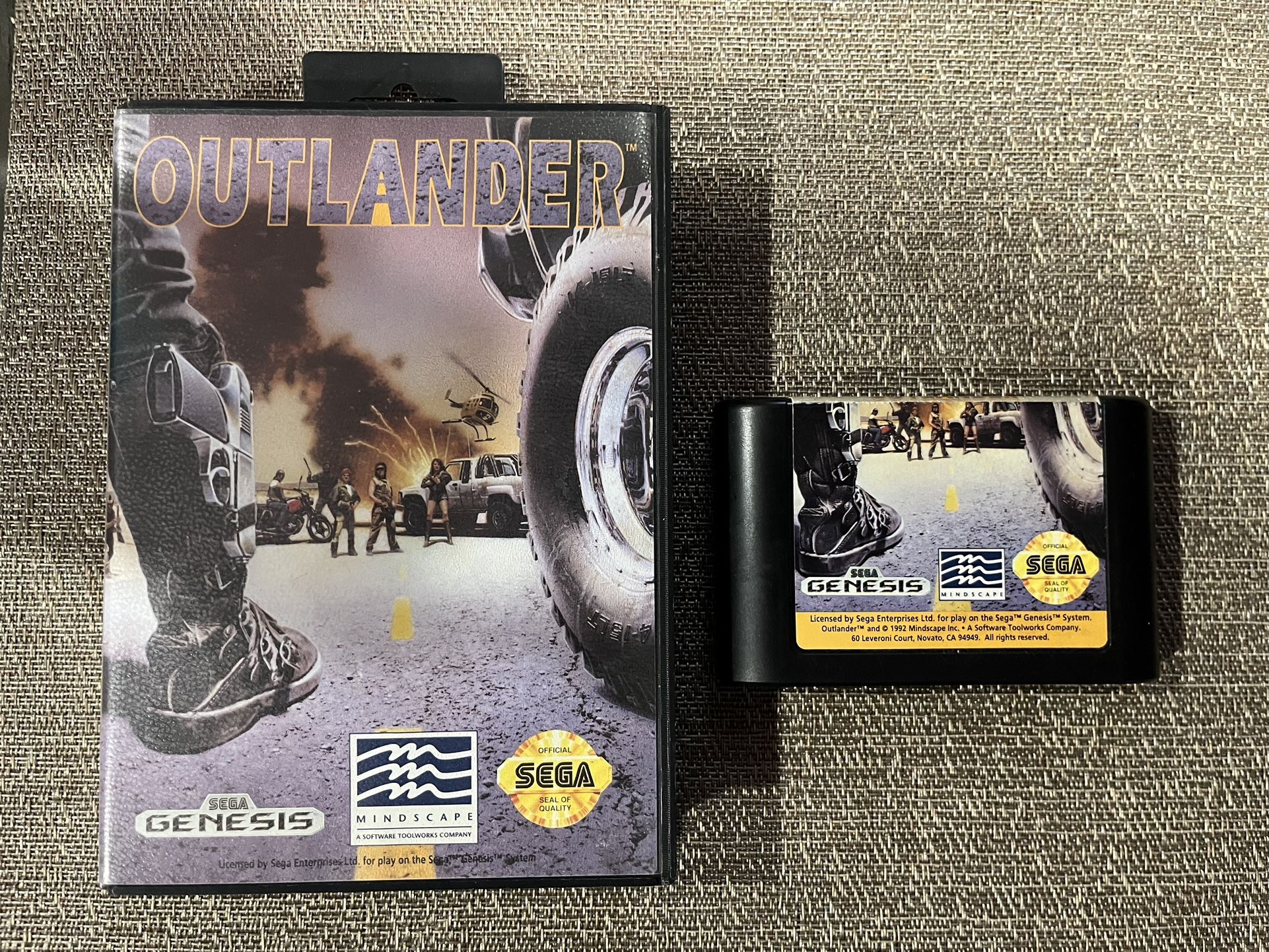 Outlander For Sega Genesis No Manual