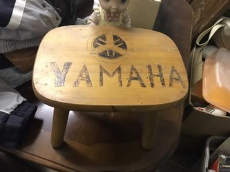 Cool little Yamaha footstool