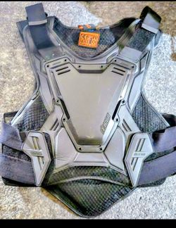 "Icon 3" Field Armor Vest Sm/Md Adult Black Motorcycle Chest Protector