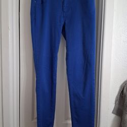 Blue Legging Pants, Spandex