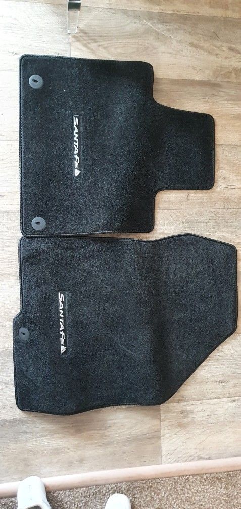 Hyundai Santa Fe 2019-2023 Genuine Floor Mats