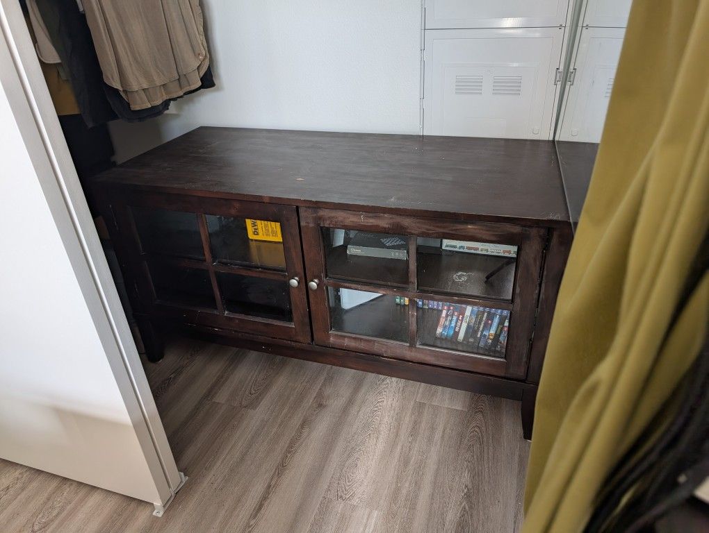 Entertainment Center TV stand solid wood