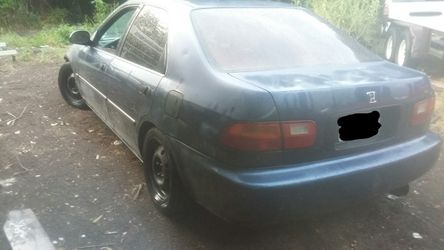 Honda Civic Eg back glass