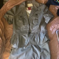 Skirt Blazer Outfit 