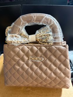 New Bebe Sofie Mini Satchel Crossbody