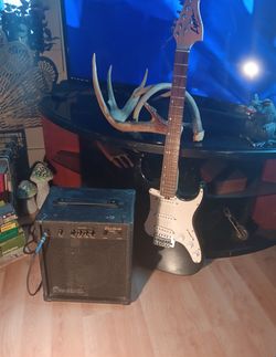Electric Giutar And Amp