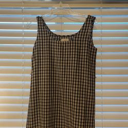Vintage Plaid Dress