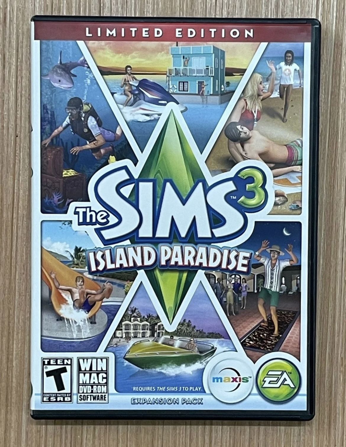 The Sims 3: Island Paradise (Limited Edition) PC Computer Win/Mac DVD-Room Software