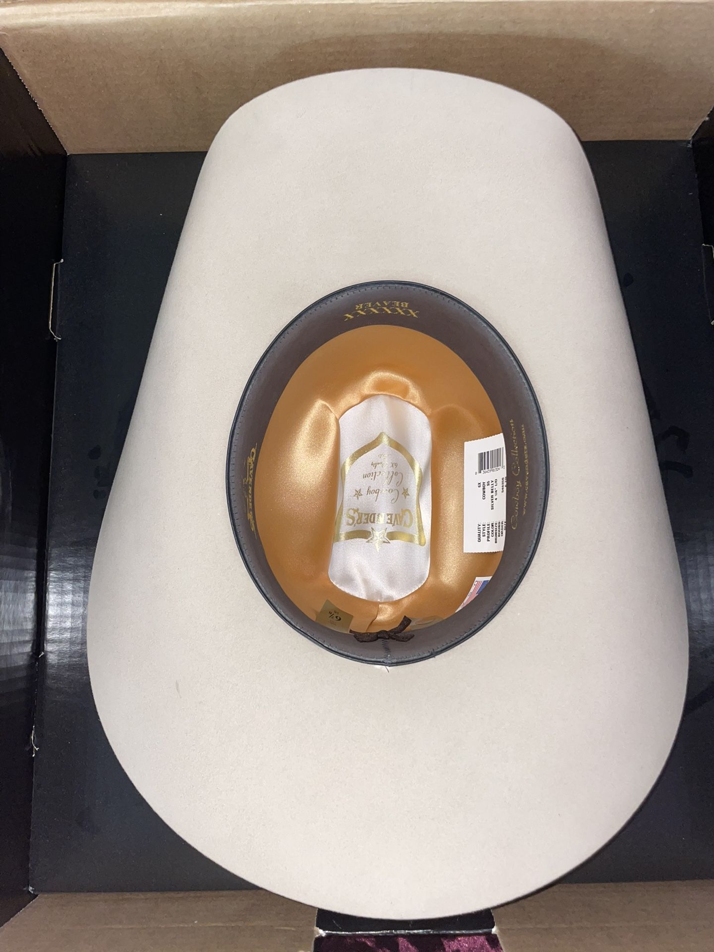 7/8 Cavender'S Silver Belly, Cowboy Hat