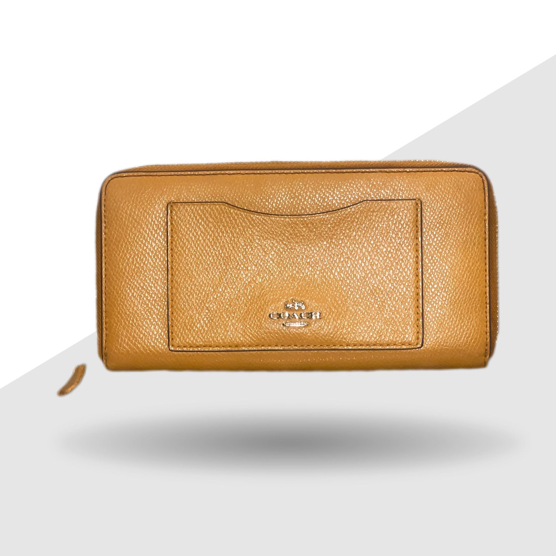 COACH Orange Zippy Wallet ¡SALE!