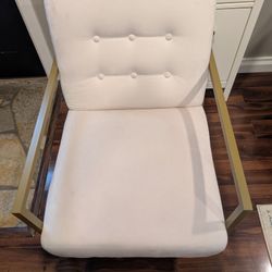 White Accent Chair 