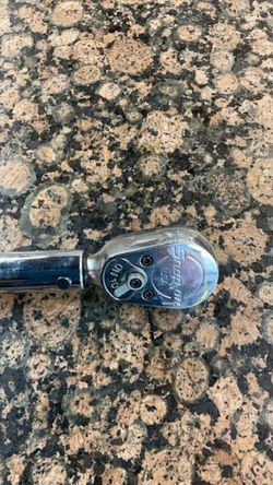 Snap on torque wrench