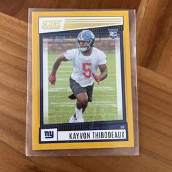 Kayvon Thibodeaux Rookie Card