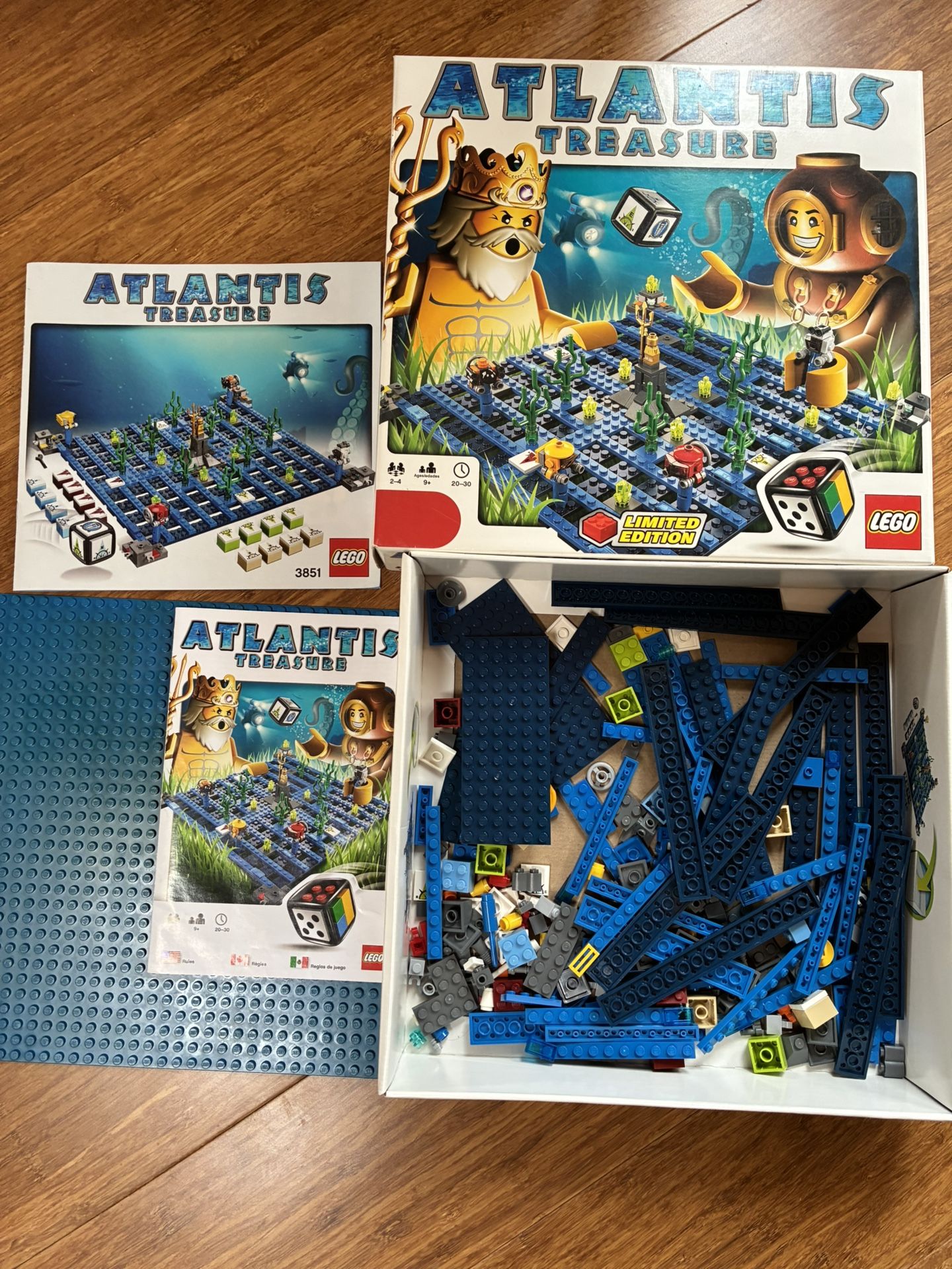 Lego Atlantis Treasure Game 