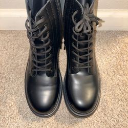 Black Combat Boots (NEW!)