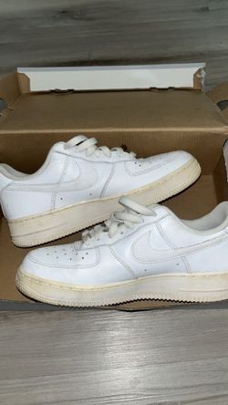 Nike Air Force 1 Low White Sneakers women’s 8