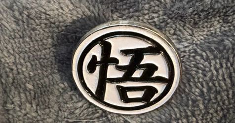 Dragon Ball Z- Goku ‘go’ Kanji symbol pin