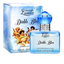 Diable Blue by Creation Lamis Eau de Parfum Spray Women 3.3 FL oz/100 ML New in Box Rare Find