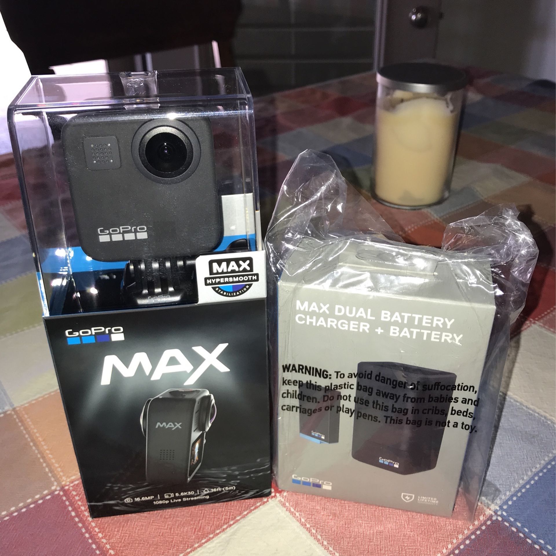 Brand New GoPro Max 360 + Battery & Charger