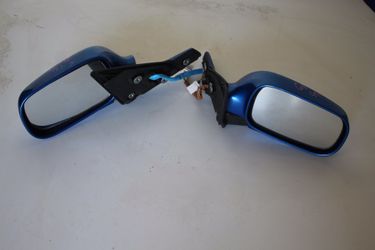 JDM SUBARU WRX STI IMPREZA POWER FOLDING MIRRORS OEM 2002-2007 GDB