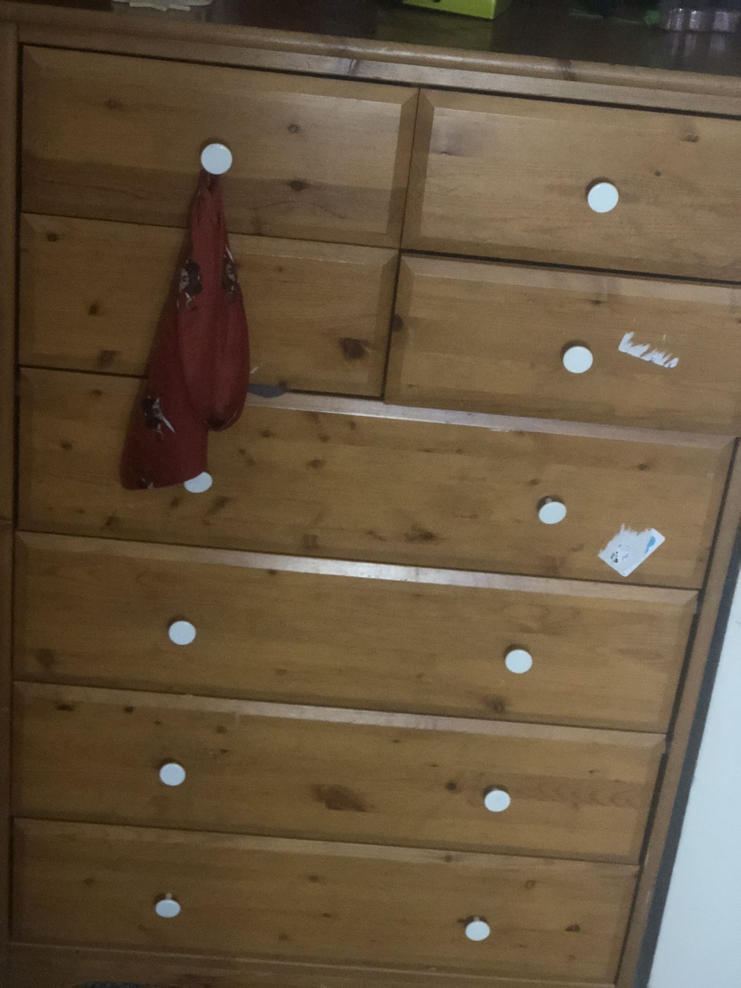 Two Dressers. 9 Drawers and five drawers