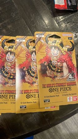 8 packs sealed One Piece OP17 new