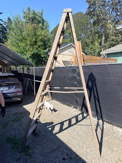Werner 10 foot fiberglass ladder