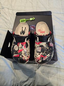 Friday the 13th  Jason voorhees  Crocs