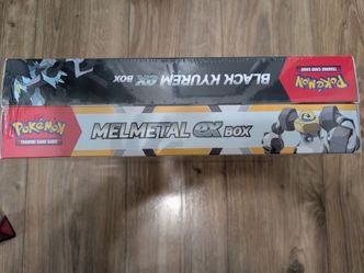 Melmetal & Black kyurem sealed bundle