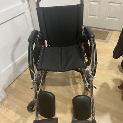 New Tuffcare Compact Lightweight Wheelchair 18” Width Seat