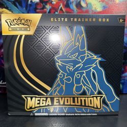 Pokemon Mega Evolution Elite Trainer Box ETB Mega Lucario  **2 Available**