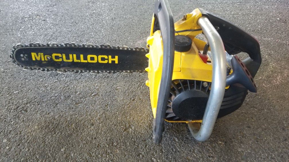 McCulloch Mac 120 Chainsaw