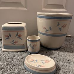 Ceramic Bathroom Set