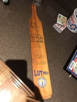 Fraternity paddle