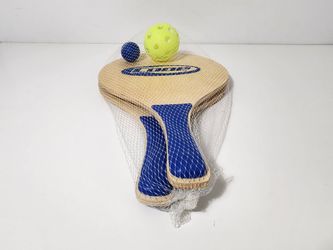Coop Pickle Ball Hydro Beach Wooden Paddle/Two Balls Summer Games Outdoor