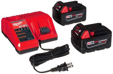 Milwaukee Battery/ charger lot 