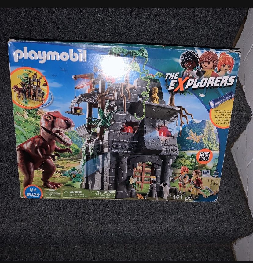PLAYMOBIL Hidden Temple with T Rex Building Set