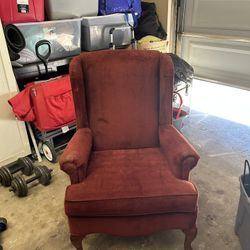 Red Chair / Vanity Chair